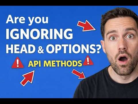 Understanding HEAD & OPTIONS HTTP Methods | REST API Fundamentals Explained