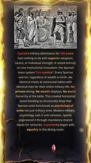 Sparta's Real Secret Weapon Was a Dining Room Not a Sword