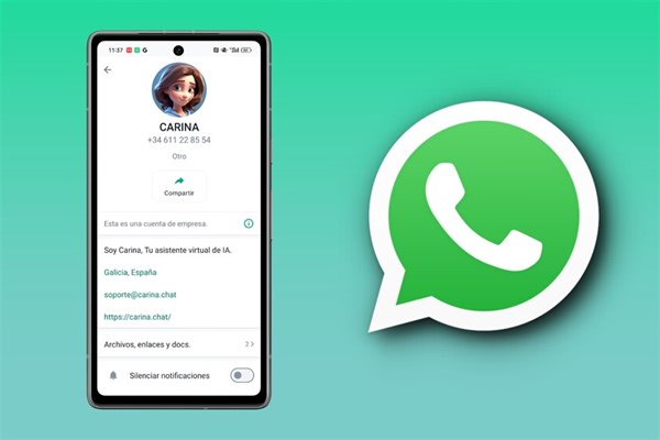 Carina IA ya ha llegado a tu WhatsApp. Así es el asistente de IA español que puedes usar totalmente gratis