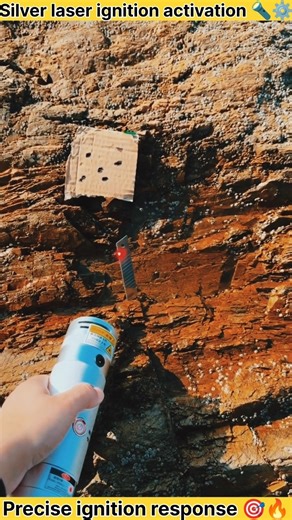 100-Volt Silver Laser Ignition System Work Process #LaserIgnition #IgnitionSystem #LaserTechnology