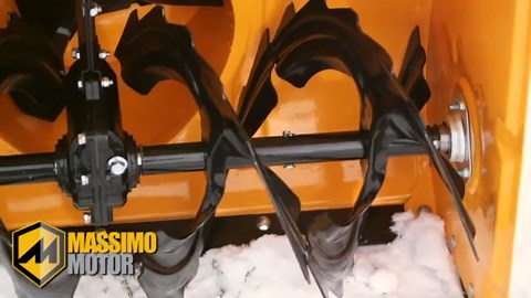 Massimo 30" 2-Stage Gas Snow Blower – 302cc Engine, Rear-Wheel Drive, Electric Start, Heavy-Duty Winter Snow Removal