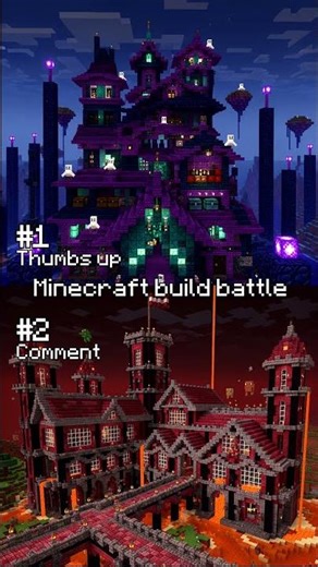 Minecraft builds battle Episode. 89 #minecraft #minecraftbuildings