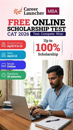 FREE Scholarship Test for CAT 2026 😳 Real CAT Level Questions | Attempt Now!
