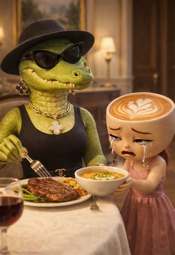 Ballerina Cappuccino and CrocoDa: An AI Creation