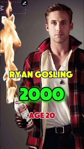 Ryan Gosling Age Evolution (1996-2025) #shorts #ytshorts #viralvideo