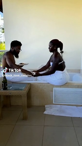 Spending time together yeah that's love 😘 #sweet #love #blackcouple #soulmate #together #lover #❤️ #fypシ