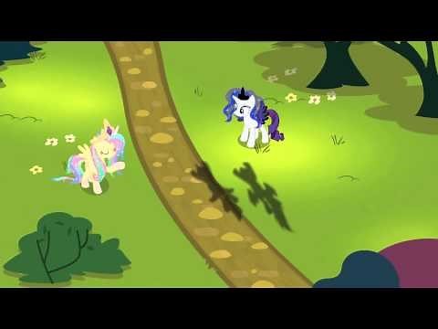 Fluttershy & Rarity (How Princess Celestia Banished Princess Luna To The Moon)