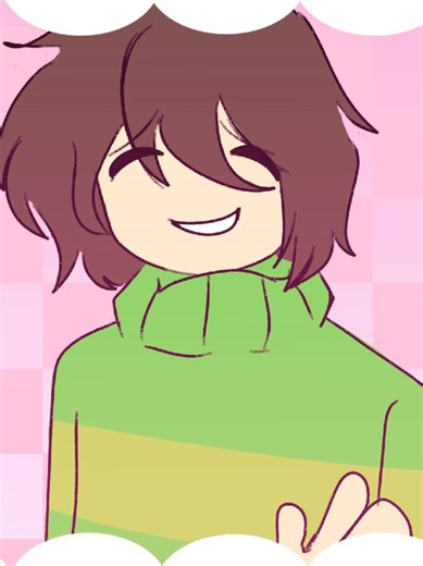 Exploring Chara and Asriel from Undertale