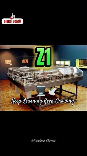 Do You Know About Z1 Computer 🖥️ When it Was Invented?🤔#viral #education #computer #digital #shorts