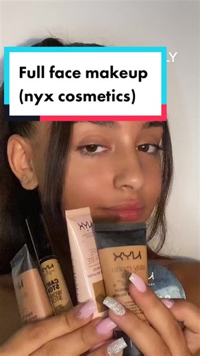 What brand should I try next? #nyx #nyxcosmetics #nyxcosmeticspartner #makeuptutorial #fullfacemakeup #foryou #lipstick #foundation #fyp