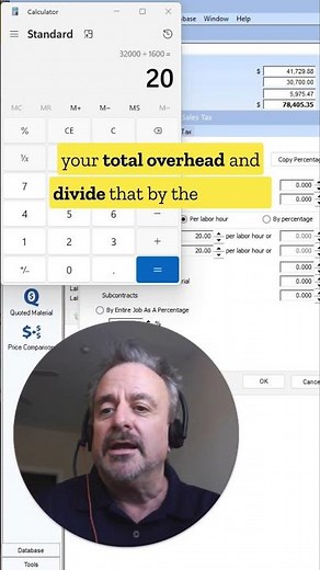 ELECTRICAL ESTIMATING | Applying Overhead as a Dollar Amount 💲vs %