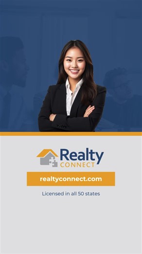 Join Realty Connect for only $100 year! No MLS fees or Realtor® dues. Licensed in all 50 states. | Realty Connect