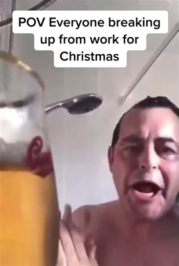 Breaking Up from Work for Christmas POV