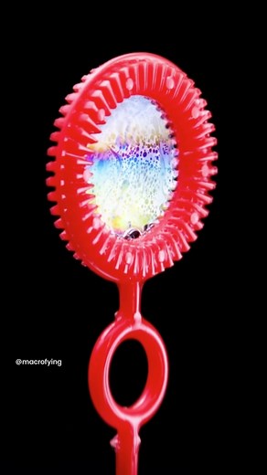Exploring the World of Microscopy: Macro Soap Bubbles in Water