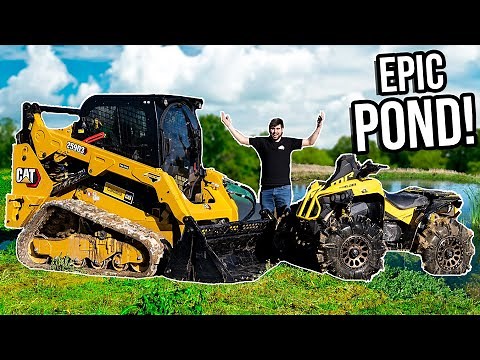 WE BUILT A MUD POND! Epic Four-Wheeler PLAYGROUND