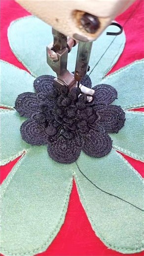 How to make Flower 🌸 Patch #patch #patchwork #dress #design #sewing