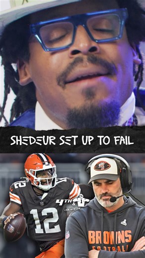 Cam knows exactly why Kevin Stefanski won’t say Shedeur Sanders’ name 👀 New Hot Take out now! 📺: youtu.be/y1bjIA-cjWw | Cam Newton