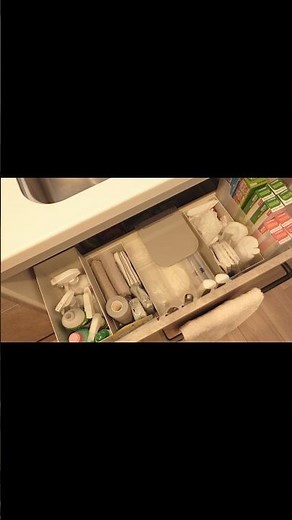 シンク下収納を整えました。