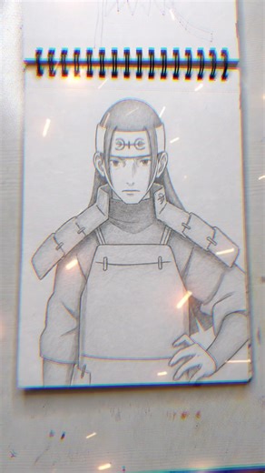 drawing hashirma senju || #animedrawing #naruto #anime #shorts