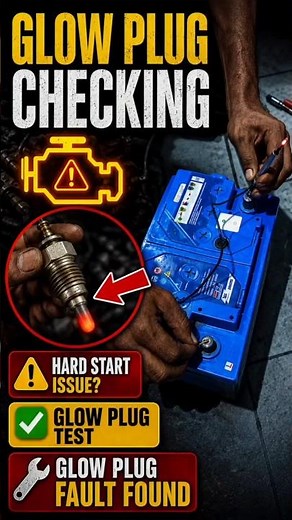 🚘Glow Plug Testing Made Easy | Find Faulty Glow Plugs Fast for Diesel Engines #gomechanic