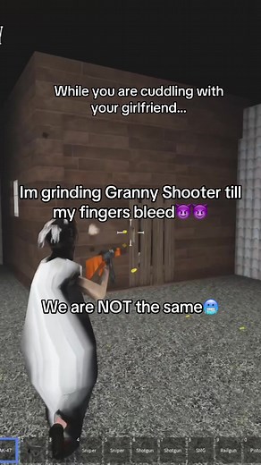 😈😈 #grannyarc | granny shooter game