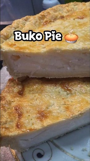 Homemade Buko Pie