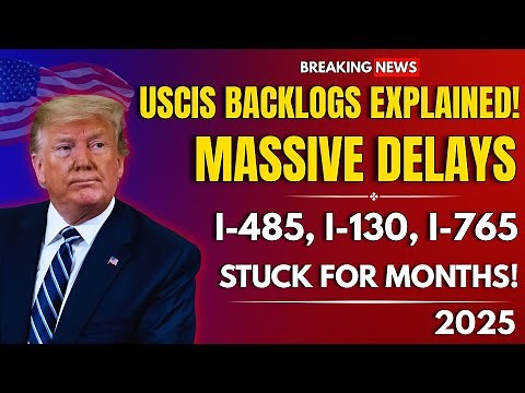 USCIS Processing Time Crisis 2025: What’s Behind the I-485, I-130 & I-765 Delays