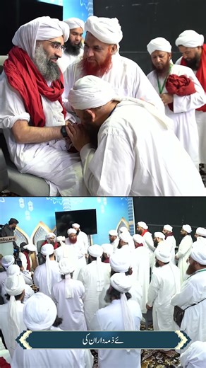 The representatives from abroad meet the Khalifa of Ameer-e-Ahl-e-Sunnat | Overseas Ijtima