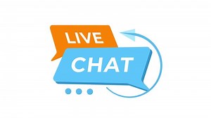 Animated Live Chat Icon Transitioning from White to Green Background