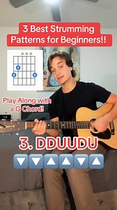 59K views · 774 reactions | Top 3 Strumming Patterns for Beginners!!  #guitartok #guitar #musiciansoftiktok #fyp #foryou | Guitar Dave | Facebook