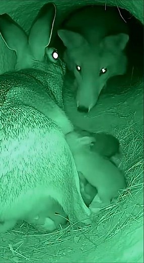 Can She Save Her Babies?! Rabbit Burrow Ambush! 😨🐇