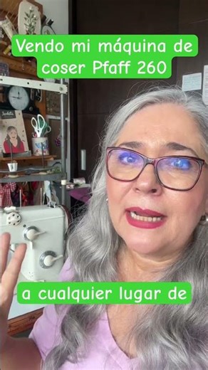 I'm selling my Pfaff 260 semi-industrial sewing machine. If you live in Colombia, contact me at 3...