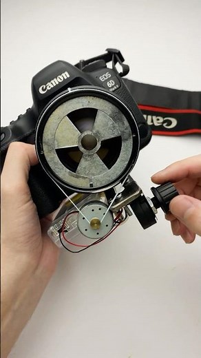 DIY Spinning Radiation Symbol Filter