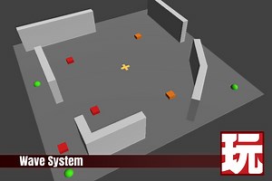 Wave System for Playmaker | Systems | Unity Asset Store