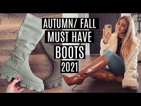 AUTUMN / FALL MUST HAVE BOOTS 2021 / Ankle Boots, Knee High Boots Shoe Collection!