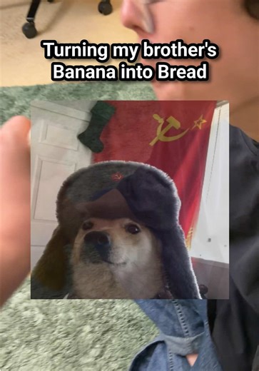 Transforming My Brother's Banana into Delicious Bread!