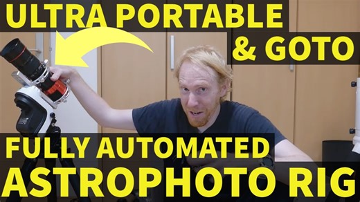 Fully Automated Ultraportable Astrophotography Setup – Lens & Camera Guide
