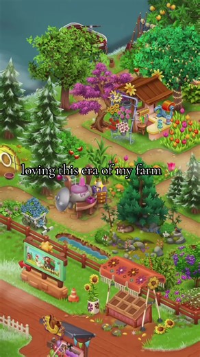 my farm is in her soft spring era and I’m not mad about it 🌸💛 #hayday #haydaydecoration #cotagecoreaesthetic #cozygame