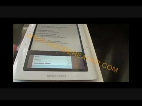 Good E-Reader : Barnes and Noble Nook Menu Tutorial