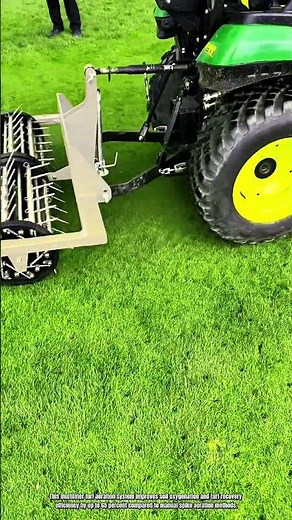 Best Innovation Turf Machine: How to Aerate Grass Using Multitiner System
