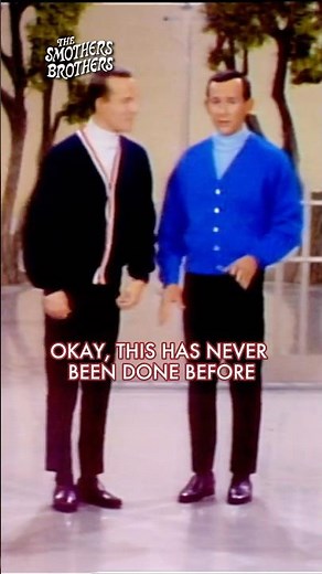 Now that's impressive 💪 #smothersbrothers #classictv #comedyclassic