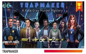 【Trapmaker】1-1&1-2 （Adventure Escape Mysteries 系列） 点击解谜