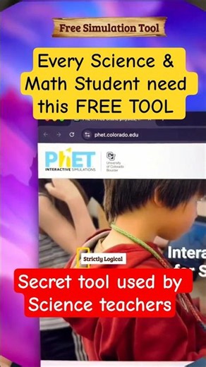 The Best FREE SCIENCE & MATH Lab on the Internet!⚡‪@PhETInteractiveSims‬ #sciencesimplified #cbse