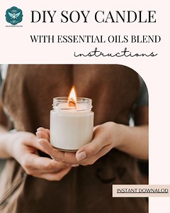 DIY Aromatherapy Soy Candle Making Guide – Step-by-step Digital PDF   Scent Blending Recipes, Wick Tips, Beginner Friendly! - Etsy