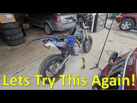 2011 Husaberg FS570 Revival Pt 2 - Lets Try This Again