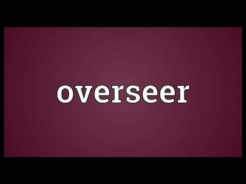 Overseer Meaning