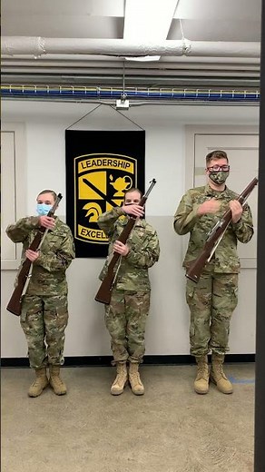 USU Army ROTC Basic Rifle Commands