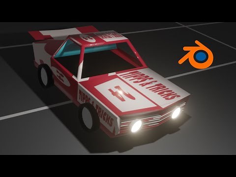Modeling and Texturing Cars - Blender Tutorial for Beginners