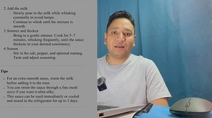 Classic Béchamel Sauce Recipe Tips• For an extra-smooth sauce, warm the milk before adding it to the roux.• You can strain the sauce through a fine mesh sieve if you want it ultra-silky.• This sauce can be used immediately or cooled and stored in the refrigerator for up to 3 days. | Chef Sanjaya