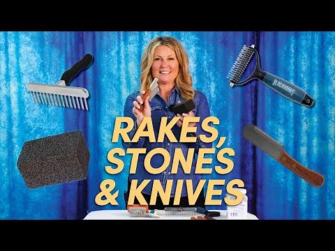 Rakes, Stones & Stripping Knives | Dog Grooming & Handling Equipment Series